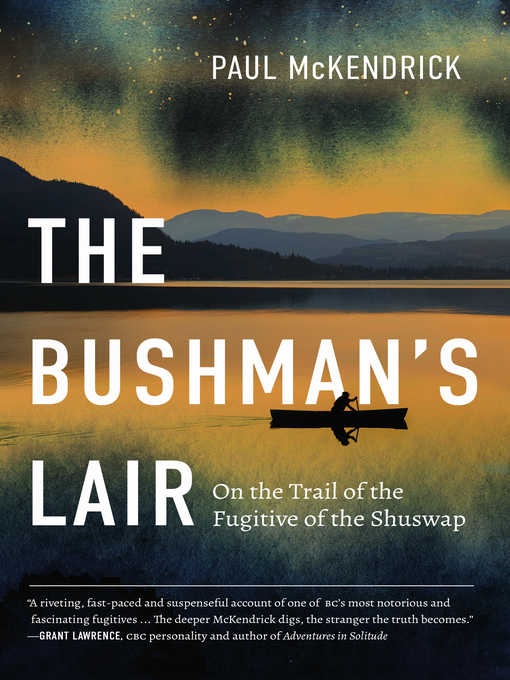 Title details for The Bushman's Lair by Paul McKendrick - Available